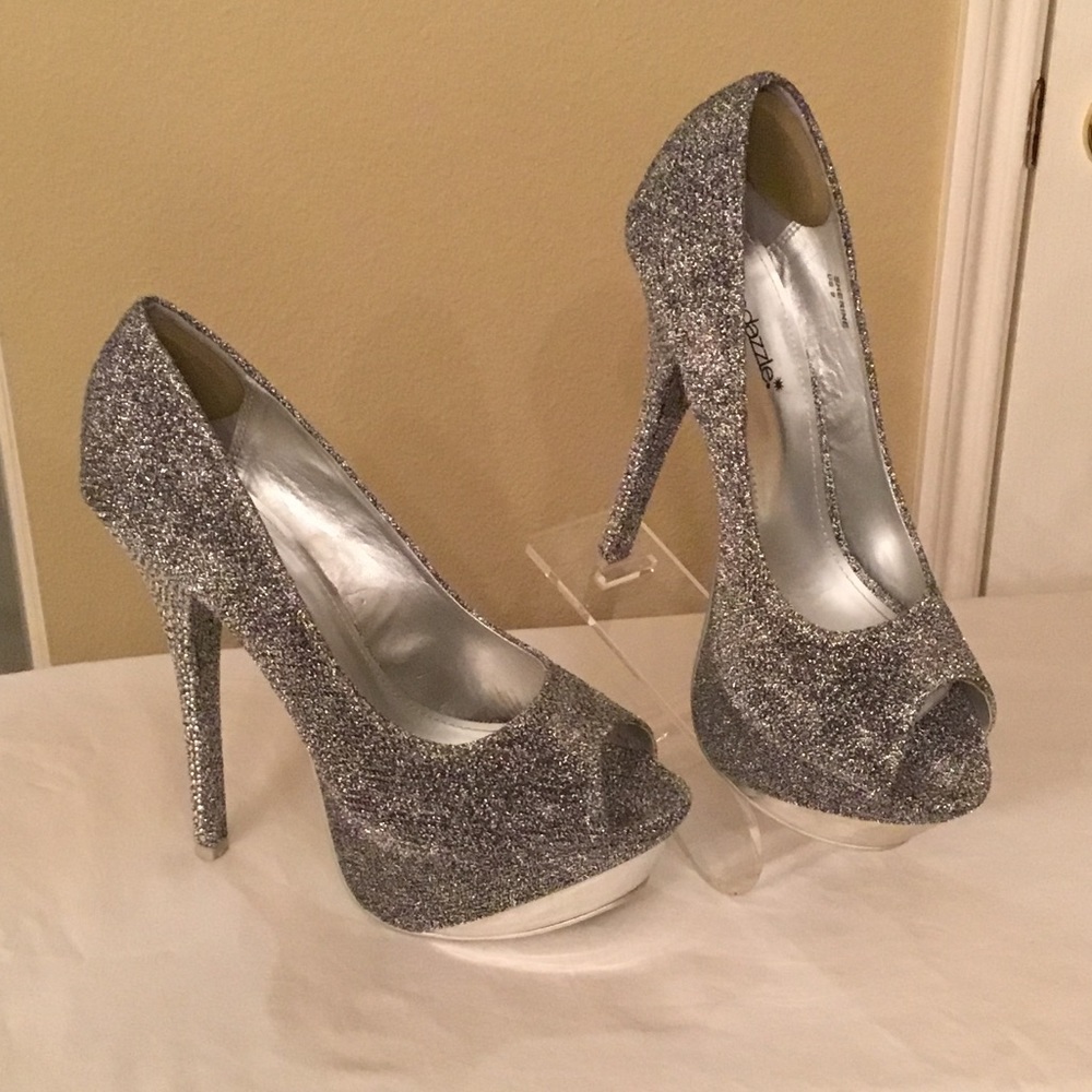 Sherine Peep Toe Platform Heels